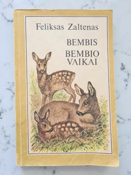 Bembis. Bembio vaikai - Feliksas Zaltenas, knyga