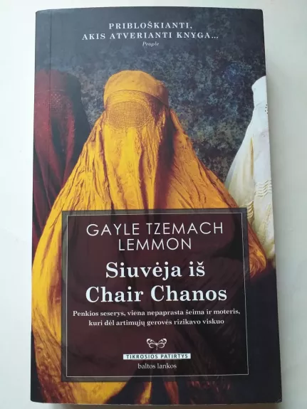 Siuvėja iš Chair Chanos - Lemmon Gayle Tzemach, knyga