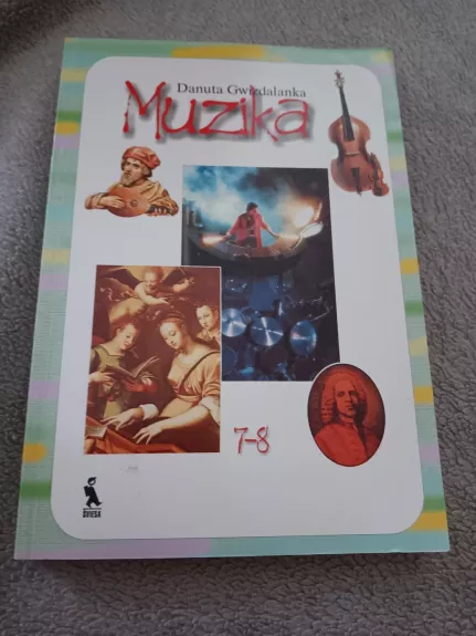 Muzika 7-8 - Danuta Gwizdalanka, knyga