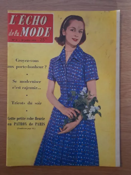 L ECHO de la Moda 1956 nr 31 - Autotių kolektyvas, knyga 1