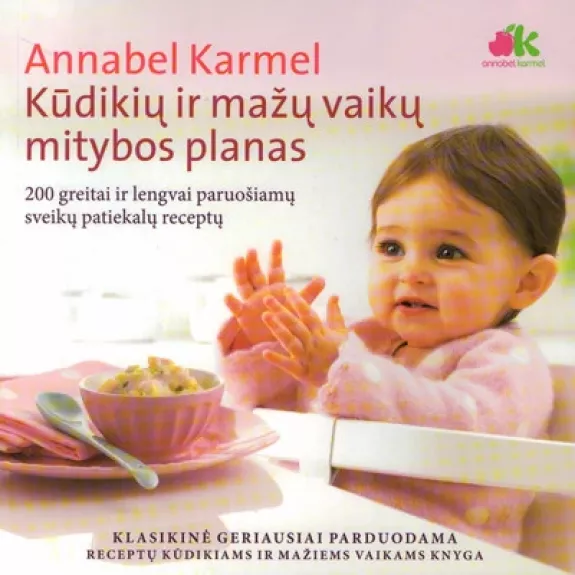 Kūdikių ir mažų vaikų mitybos planas - Annabel Karmel, knyga