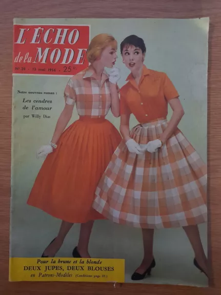 L ECHO de la Moda 1956 nr 20