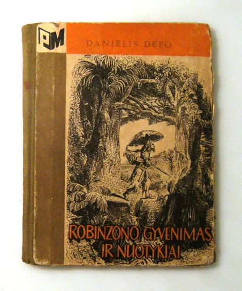 Robinzono gyvenimas ir nuotykiai - Danielis Defo, knyga 1