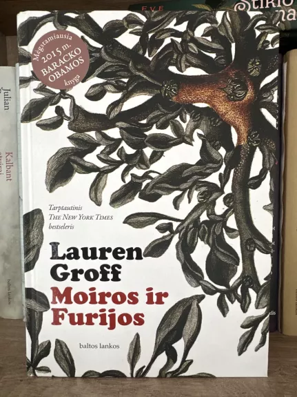 Moiros ir furijos - Lauren Groff, knyga