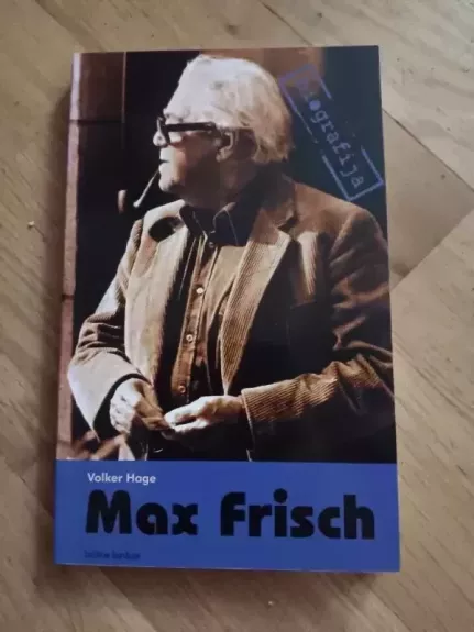 Max Frisch - Volker Hage, knyga