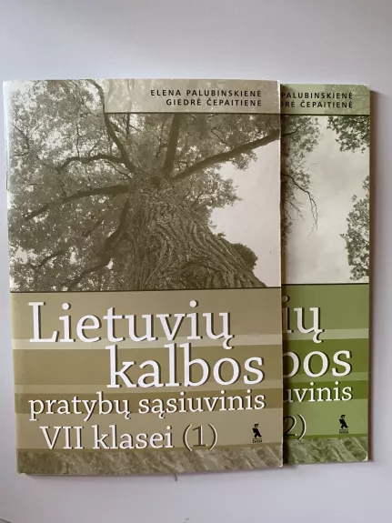Lietuvių kalbos pratybos 7 klasei - Elena Palubinskienė, Giedrė  Čepaitienė, knyga 1