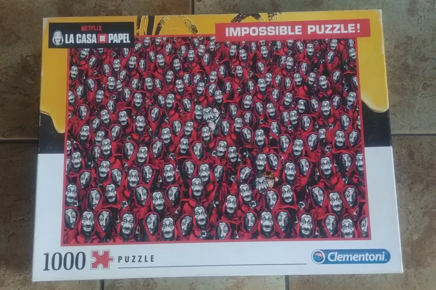 Impossible puzzle, 1000