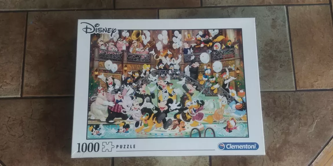 Clementoni puzlė, 1000 detalių, Disney