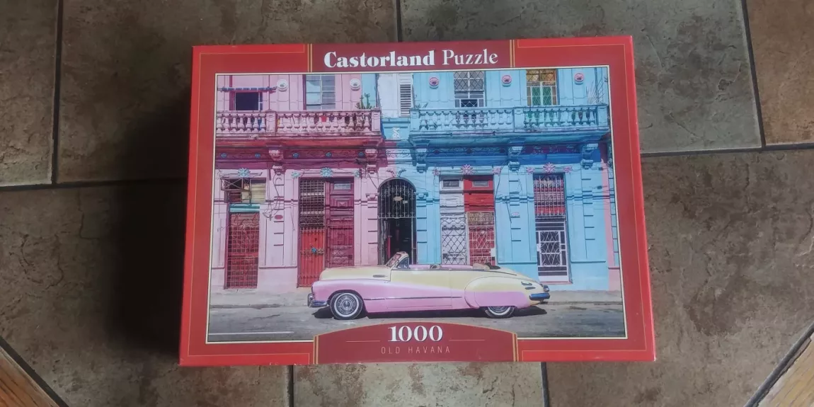 Castorland puzlė, 1000 detalių, Old Havana