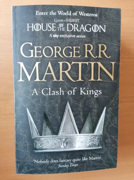 A Clash of Kings - George R. R. Martin, knyga 1