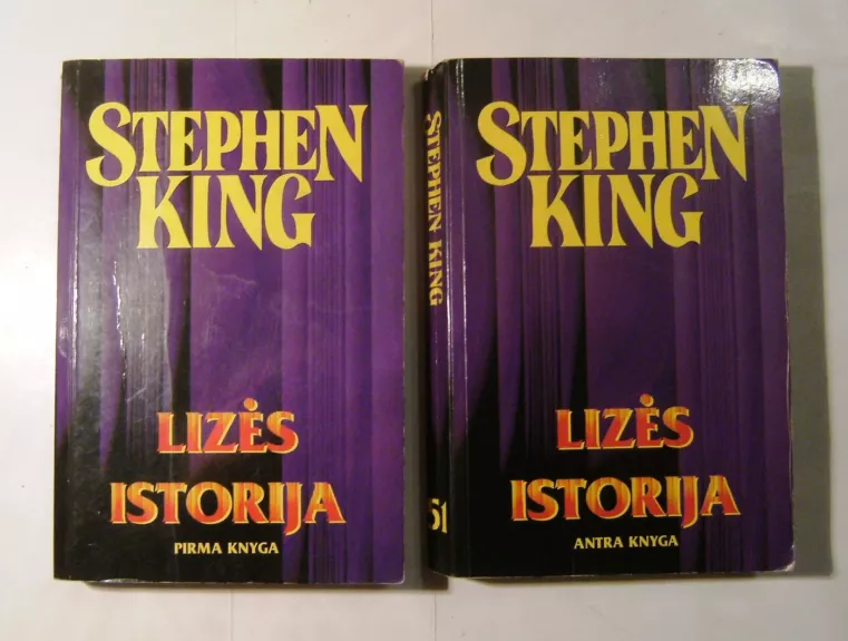 Lizės istorija (2 knygos) - Stephen King, knyga 1