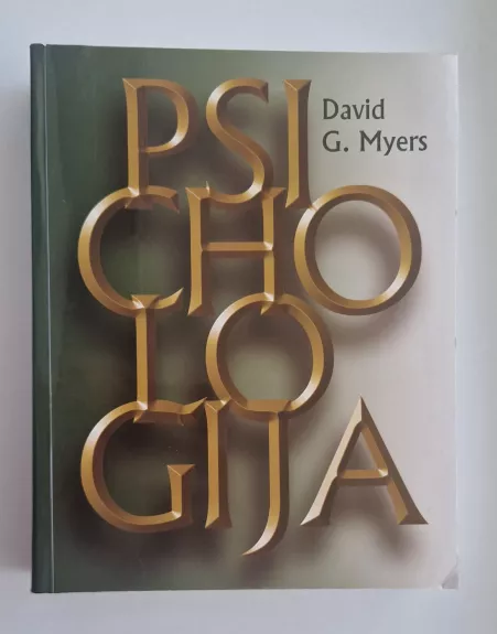 Psichologija - David G. Myers, knyga 1