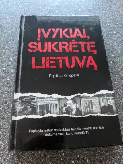Įvykiai, sukrėtę Lietuvą - Egidijus Knispelis, knyga 1