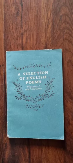 A selection of english poems