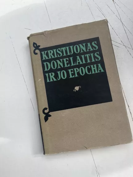 L.Gineitis Kristijonas Donelaitis ir jo epocha,1964 m