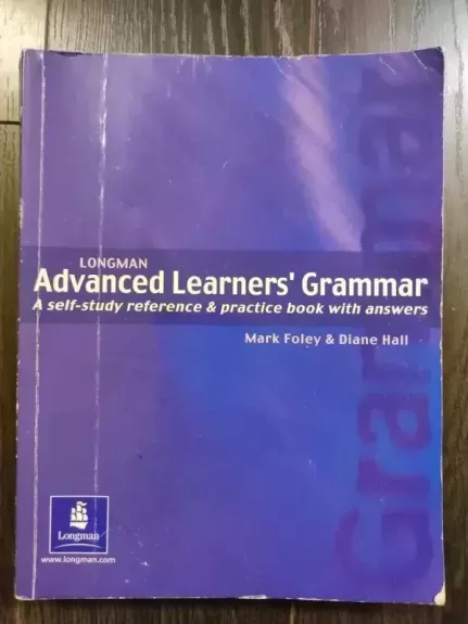 Advanced Learners Grammar - Diane Hall, knyga 1