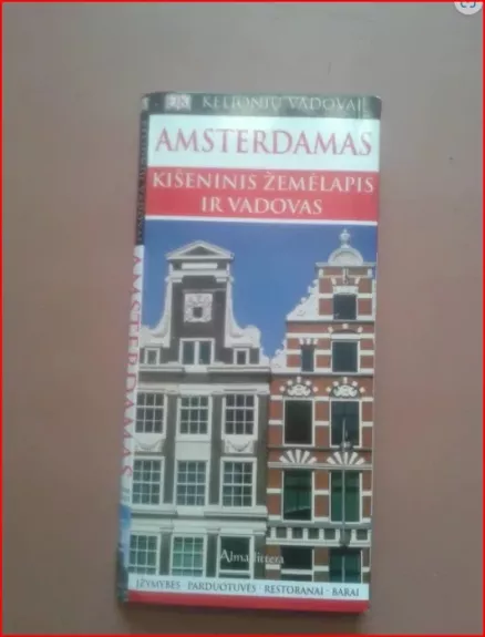 Amsterdamas Kišeninis žemėlapis ir vadovas