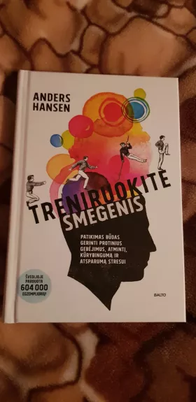 treniruokite smegenis - Anders Hansen, knyga