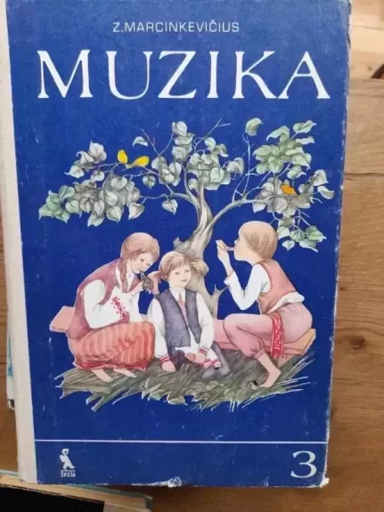 Muzika 3 - Z. Marcinkevičius, knyga