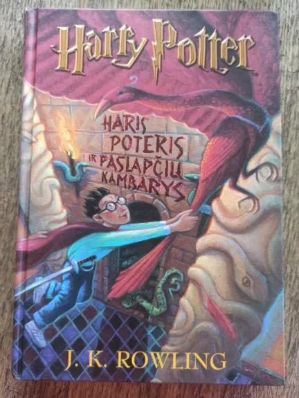 Haris Poteris ir Paslapčių kambarys - Rowling J. K., knyga 1