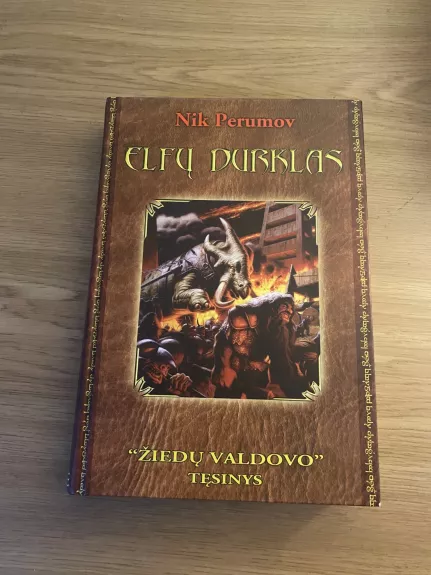 Elfų durklas - Nik Perumov, knyga 1