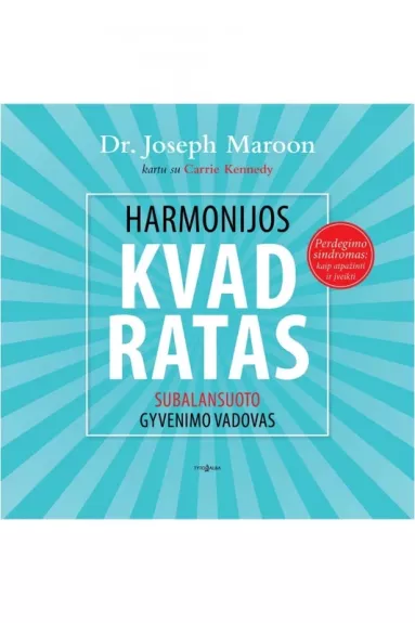 Harmonijos kvadratas - Dr. Joseph Maroon, knyga