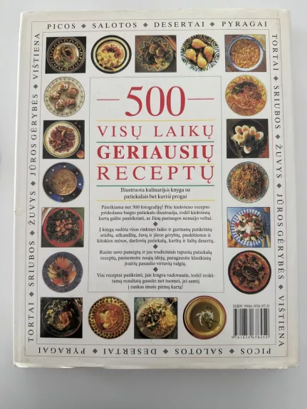 500 visų laikų geriausių receptų - Autorių Kolektyvas, knyga 1