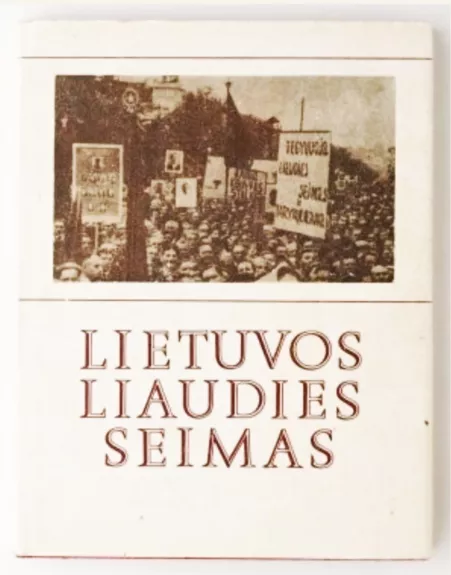 Lietuvos liaudies seimas - K. Surblys, knyga