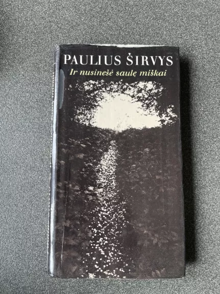 Ir nusinešė saulę miškai - Paulius Širvys, knyga