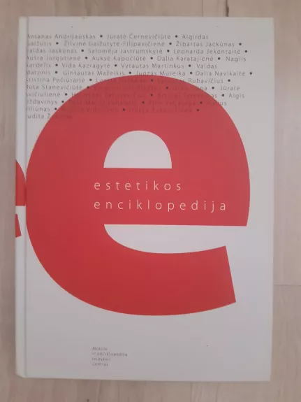 Estetikos enciklopedija - Antanas Andrijauskas, knyga