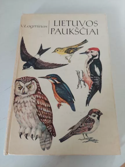 Lietuvos paukščiai - Vytautas Logminas, knyga