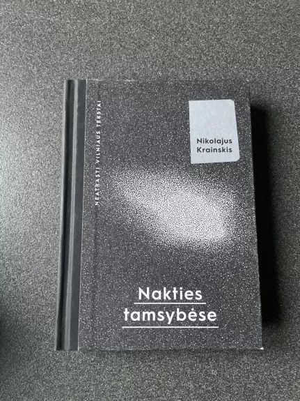 Nakties tamsybėse: neatrasti Vilniaus tekstai