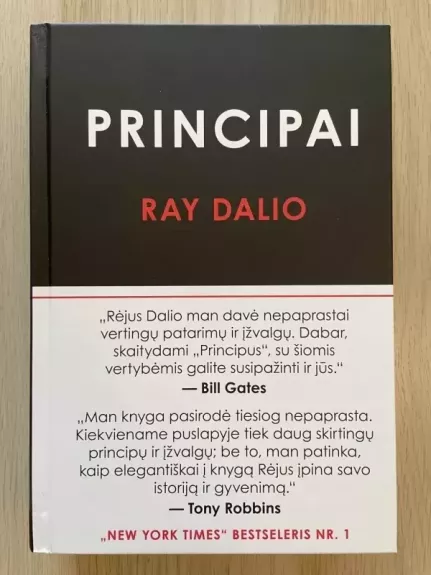 PRINCIPAI: gyvenimas ir darbas - Ray Dalio, knyga 1