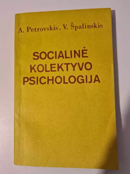 Socialinė kolektyvo psichologija