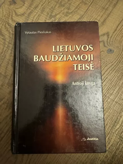 Lietuvos baudžiamoji teise Antroji knyga