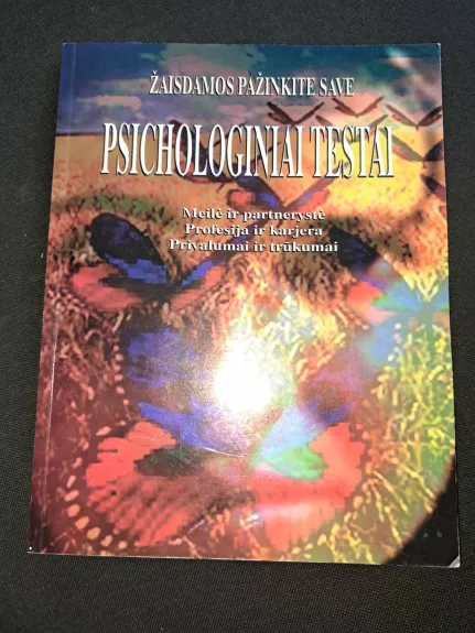 Psichologiniai testai - litera alma, knyga 1