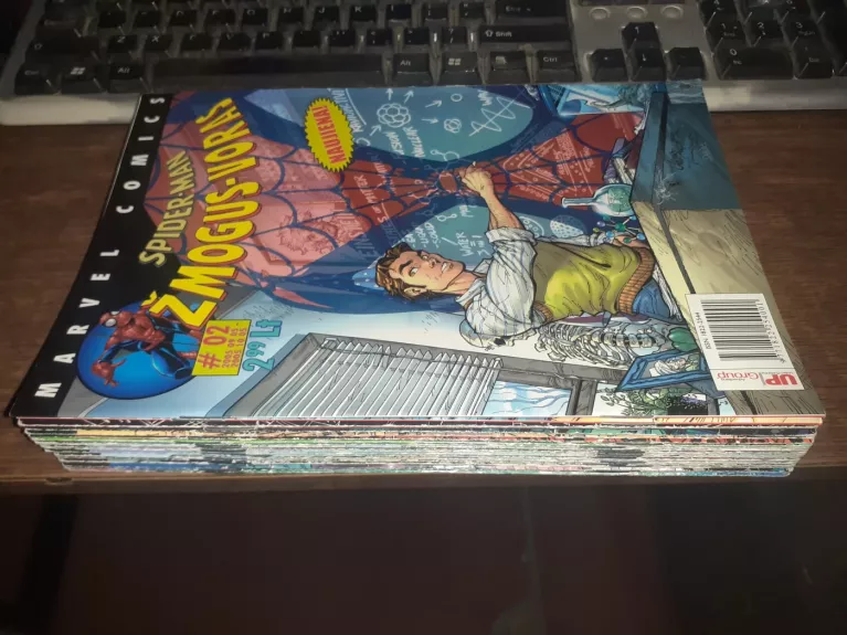 Komiksai Spiderman - Zmogus voras - G.L. Marvel, knyga