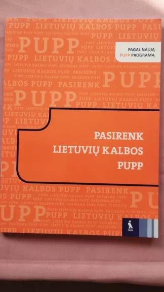 Pasirenk lietuvių kalbos PUPP