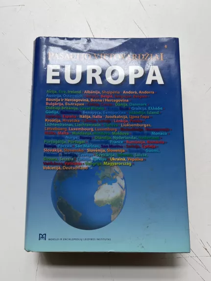 Pasaulio vietovardžiai. EUROPA - Autorių Kolektyvas, knyga
