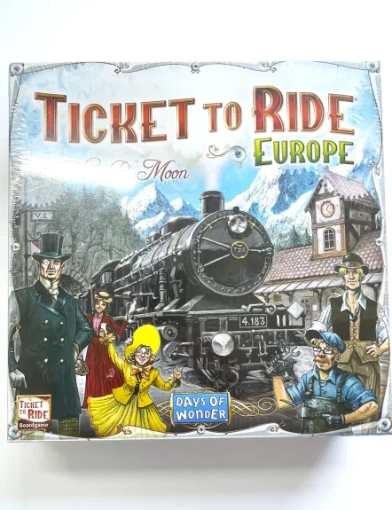 Stalo žaidimas Kadabra Ticket to Ride Europe - , stalo žaidimas
