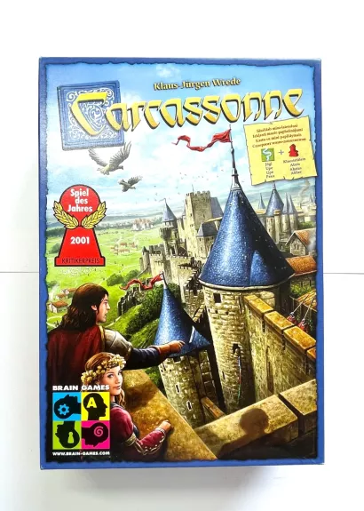 Stalo žaidimas Carcassonne
