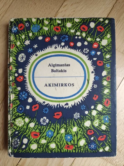 Akimirkos - Algimantas Baltakis, knyga