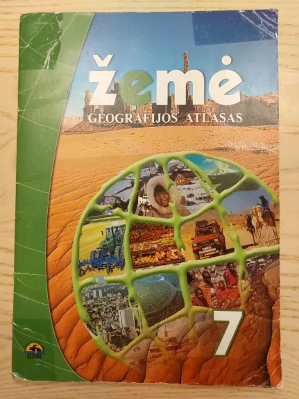 Žemė geografijos atlasas 7 kl.