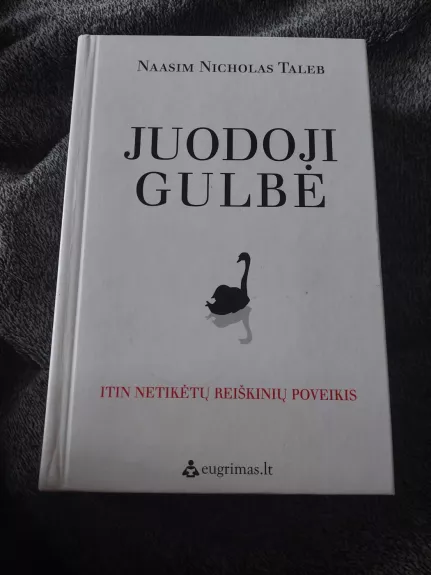 Juodoji gulbe - Nassim Nicholas Taleb, knyga 1