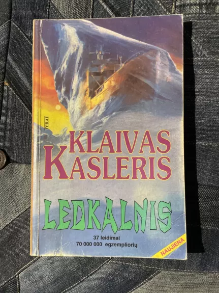 Ledkalnis - Klaivas Kasleris, knyga