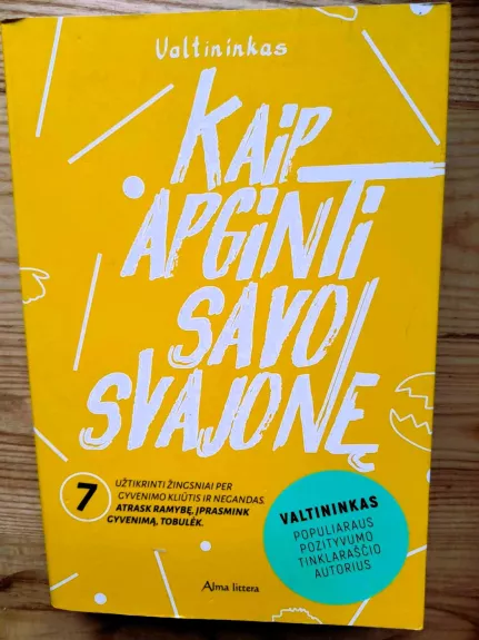 Kaip apginti savo svajonę - Martynas Jočys, knyga