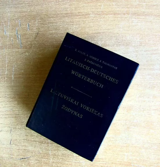 Lietuviškai vokiškas žodynas