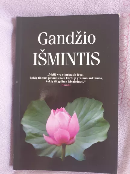Gandžio išmintis - Trudy S. Settel, knyga