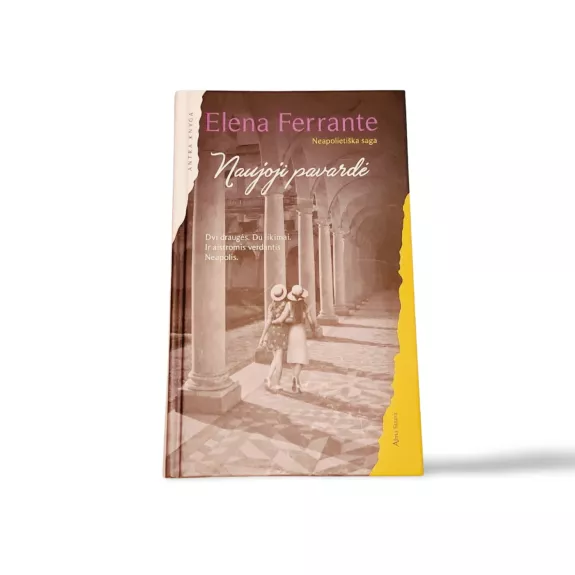 Naujoji pavardė - Elena Ferrante, knyga