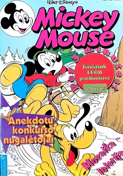 Mickey Mouse 1993/10 - Walt Disney, knyga